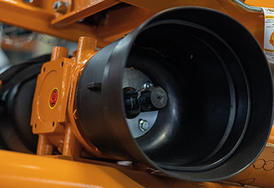 OPTION : PTO Shaft with CAM clutch